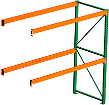 Pallet Rack Adder - 96w x 36d x 120h, 2 Beam Levels - 5080 Cap. Beams