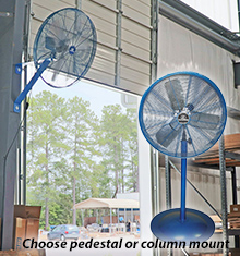 Cage Fan - 24", 115v - 1ph
