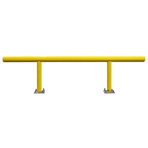 Pipe Guard Rail - Standard Single High - 36"H x 10' L