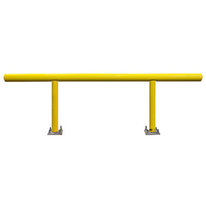 Pipe Guard Rail - Standard Single High - 42"H x 10' L