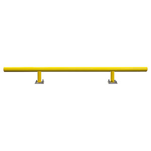 Pipe Guard Rail - Standard Single High - 14.75"H x 12' L