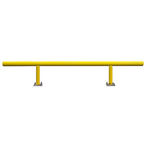 Pipe Guard Rail - Standard Single High - 27"H x 12' L