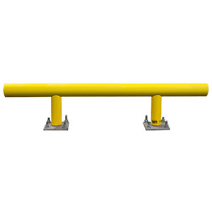 Pipe Guard Rail - Standard Single High - 14.75"H x 4' L