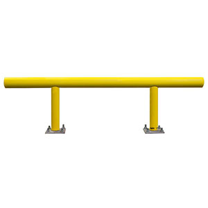 Pipe Guard Rail - Standard Single High - 27"H x 6' L