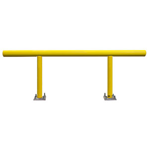 Pipe Guard Rail - Standard Single High - 42"H x 8' L