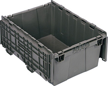 Attached Top Container - 1.27 Cu. Ft. Volume - 21-3/4"L x 14-7/8"W x 9-5/8"H