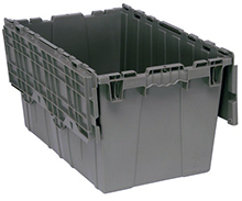 Attached Top Container - 2.2 Cu. Ft. Volume - 25-3/8"L x 16-1/4"W x 13-3/4"H