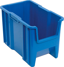 Giant Stackable Container - 17-1/2"L x 10-7/8"W x 12-1/2"H, Carton of 4