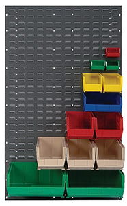 36L x 61H Louvered Bin Panel