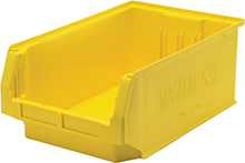 Magnum Giant Open Hopper Bins - 19-3/4"L x 12-3/8"W x 7-7/8"H, Carton of 6