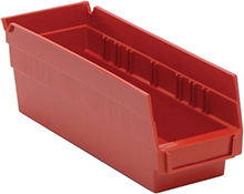 Shelf Bins - 11-7/8"L x 4-1/8"W x 4"H, Carton of 36