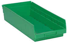 model QSB-108 plastic bin