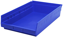model QSB-110 plastic bin