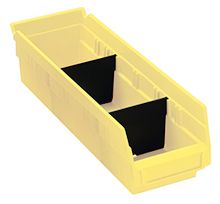 Dividers for Model No. QSB 101 Shelf Bin - Carton of 50