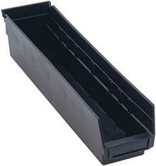 Conductive Shelf Bins - 17-7/8" x 4-1/8" x 4", Carton of 20