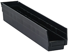 Conductive Shelf Bins - 23-5/8" x 4-1/8" x 4", Carton of 16