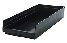 Conductive Shelf Bins - 23-5/8" x 11-1/8" x 4", Carton of 6
