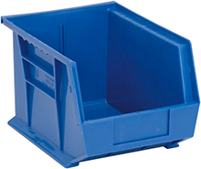 Ultra Stack & Hang Bins - 11" x 8-1/4" x 7", Carton of 6