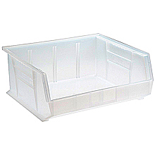 Clear View Bins - 14-3/4" x 16-1/2" x 7", Carton of 6