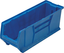 Jumbo Stackable Containers - 23-7/8"D x 8-1/4"W x 9"H, Carton of 6