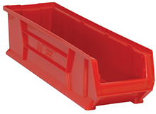 Jumbo Stackable Containers - 29-7/8"D x 8-1/4"W x 7"H, Carton of 6