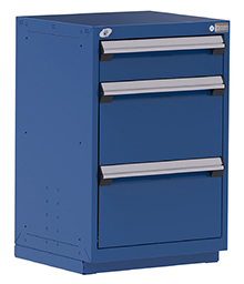 Heavy Duty Modular Drawer Cabinet - 24"W x 21"D x 36"H with 3 Drawers
