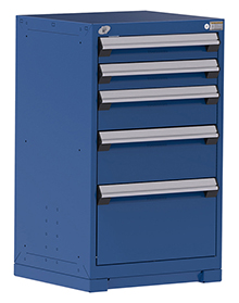 Heavy Duty Modular Drawer Cabinet - 24"W x 27"D x 40"H with 5 Drawers