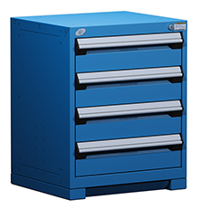 Heavy Duty Modular Drawer Cabinet - 24"W x 27"D x 30"H with 4 Drawers