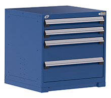 Heavy Duty Modular Drawer Cabinet - 30"W x 27"D x 30"H with 4 Drawers