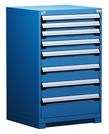 Heavy Duty Modular Drawer Cabinet - 30"W x 27"D x 46"H with 8 Drawers