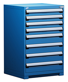Heavy Duty Modular Drawer Cabinet - 30"W x 27"D x 46"H with 8 Drawers