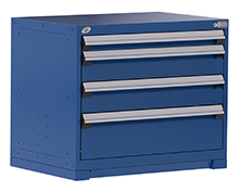 Heavy Duty Modular Drawer Cabinet - 36"W x 18"D x 30"H with 4 Drawers