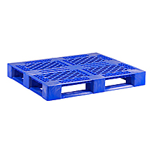 Poly Picture Frame Rack Pallet - Blue, 48"x40"