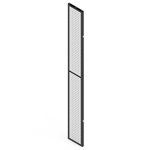 Modular Machine Guard Framed Wire Panel - 1' W x 8' H
