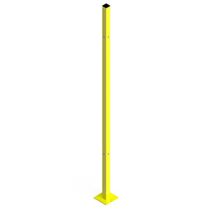 Modular Machine Guard Corner Post for 6' H Panels