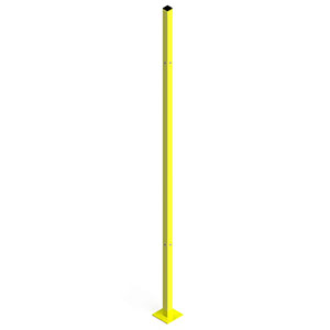 Modular Machine Guard Corner Post for 8' H Panels