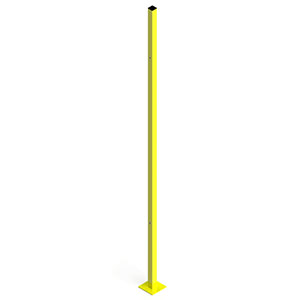 Modular Machine Guard Run Post for 8' H Panels