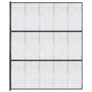 120"W x 12'H Panel & 2"W Post - 122" Overall Width