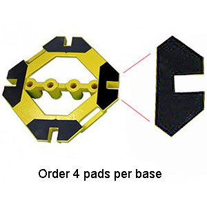RailGuard 200 Non-skid Pad for Base Plate