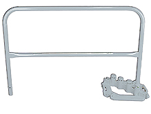 RailGuard 200 10' Rail Kit - Galvanized Finish