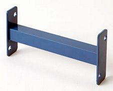 12" Row Spacer for 3" Structural Rack Frame - Precaution Blue