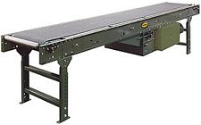 Powered Belt Conveyor, Model SB - 18" OAW, 32' long