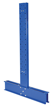 Standard Duty Cantilever Double Sided Upright - 4-3/4"W x 83-3/4"D x 120"H, for 30-36" Arms