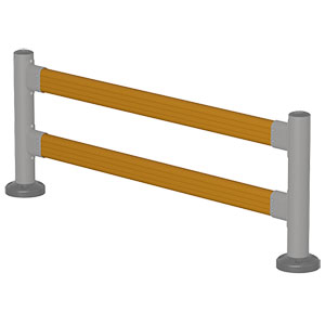 Rail Kit for Flexible Guard Rail - 10' L