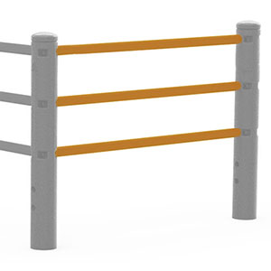 Rails for Flexible Handrail - (3) 5' Rails