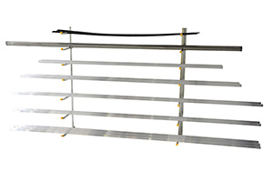 Horizontal Bar & Pipe Storage - Wall-mounted, 1,000 lbs. Capacity