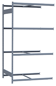 Medium Duty Mini-Rack Shelving - 48" W x 36" D x 87" H, Adder w/ 4 Shelves