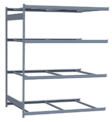 Heavy Duty Mini-Rack Shelving - 72" W x 48" D x 87" H, Adder w/ 4 Shelves