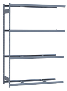 Heavy Duty Mini-Rack Shelving - 72" W x 24" D x 99" H, Adder w/ 4 Shelves