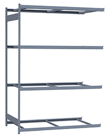 Heavy Duty Mini-Rack Shelving - 72" W x 36" D x 99" H, Adder w/ 4 Shelves